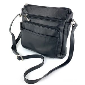 Giani Bernini | Leather Crossbody Shoulder Bag
